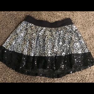 Sequined skirt